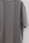 BASERANGE crew neck short sleeve T-shirt France BAS-TOBTE-CO-WI24-XWYH BASALT GREY